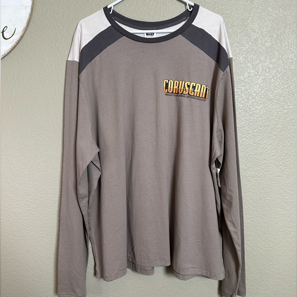 NWT Coruscant Star Wars Disney Long Sleeve Shirt